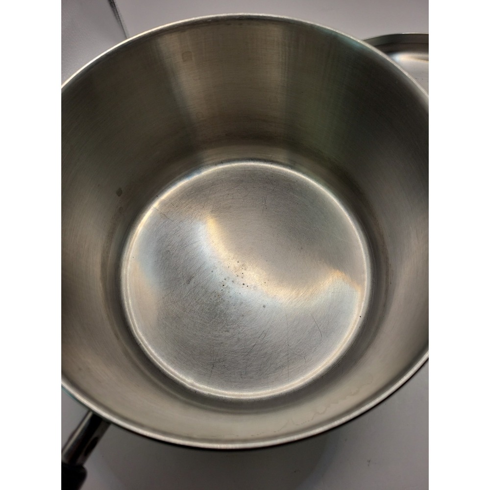 Vintage Revere Ware 3 Qt Saucepan Copper Clad Bottom Pot Lid‎ Indonesia... - Picture 6 of 7